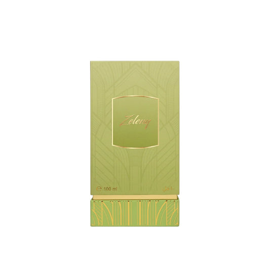 Ahmed Al Maghribi Zeleny 100ml perfume packaging