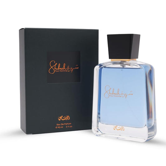 Rasasi Shuhrah Pour Homme Eau de Parfum 90ml - box
