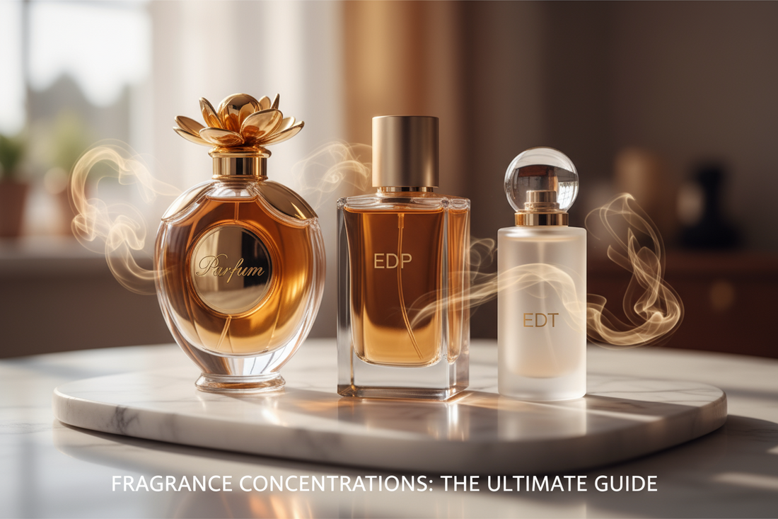 The Essential Guide to Fragrance Concentration: EDT vs. EDP vs. Parfum