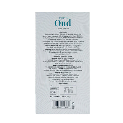 Ajmal Cyan Oud