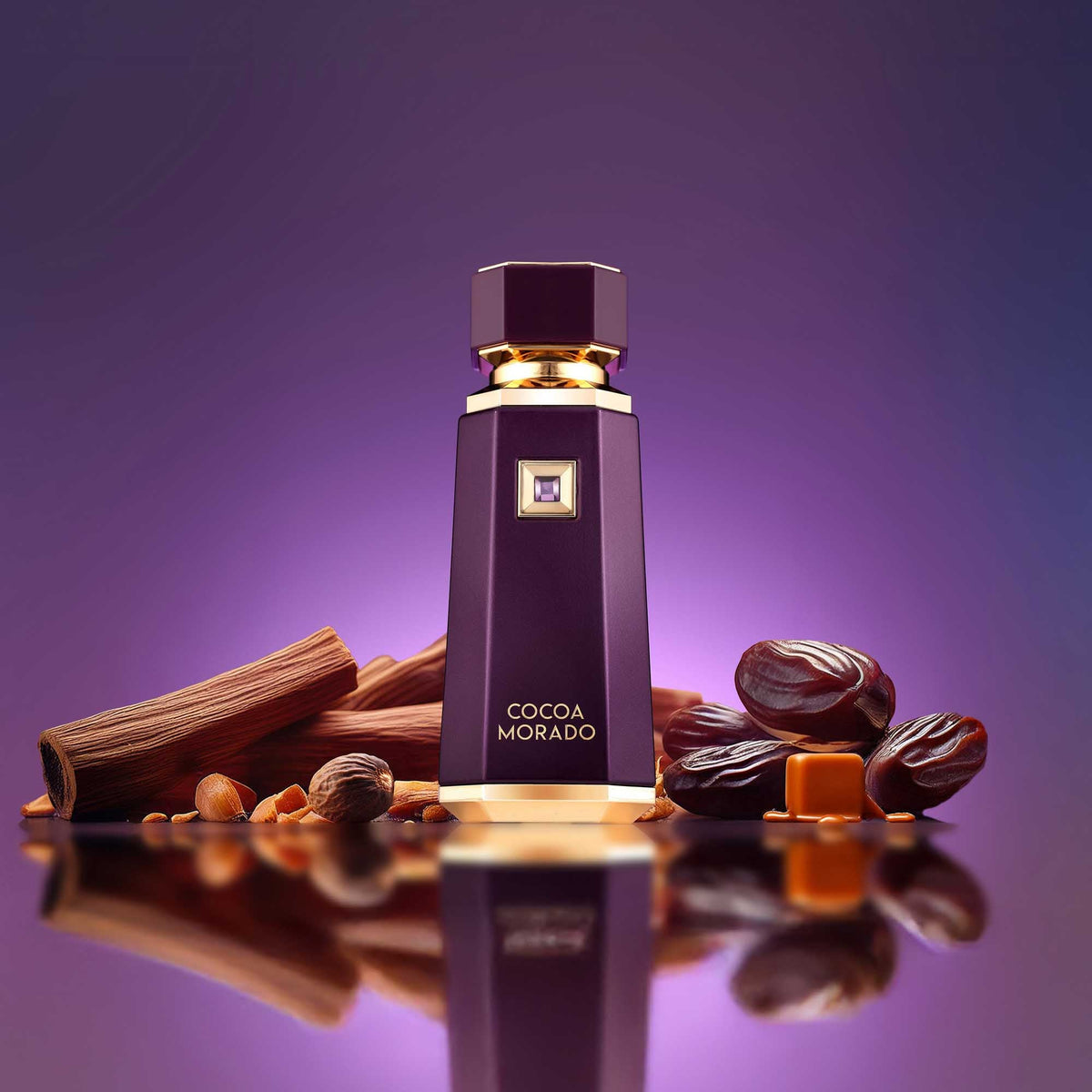 French Avenue Cocoa Morado Eau de Parfum - bottle and box