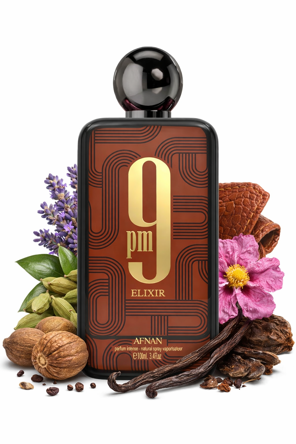 Afnan 9PM Elixir For Men Bottle