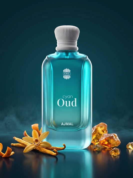Ajmal Cyan Oud Eau de Parfum - 100ml