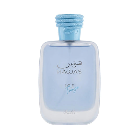 Rasasi Hawas Ice Freeze Eau de Parfum 100ml perfume bottle