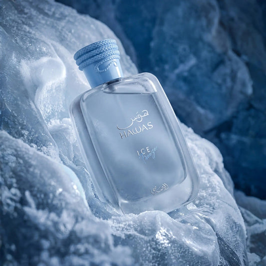 Rasasi Hawas Ice Freeze Eau de Parfum 100ml perfume bottle
