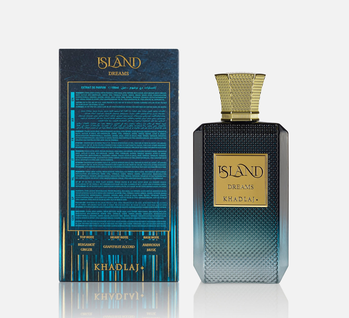 Khadlaj Island Dreams For Men Perfume Bottle