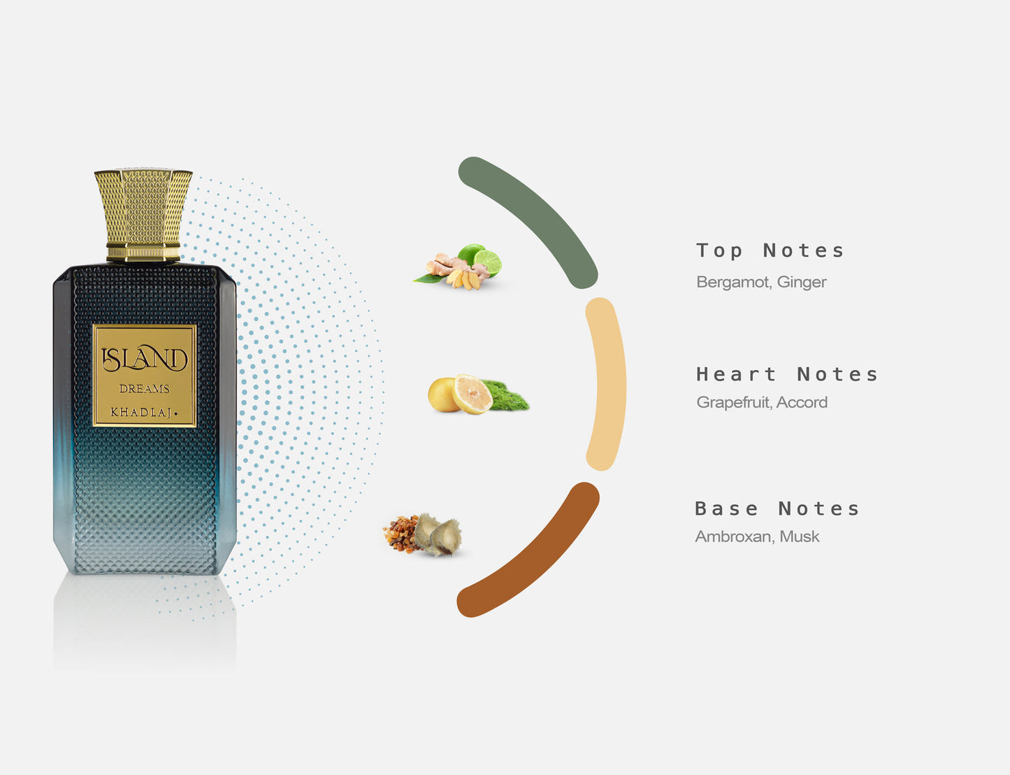 Khadlaj Island Dreams For Men Perfume Bottle