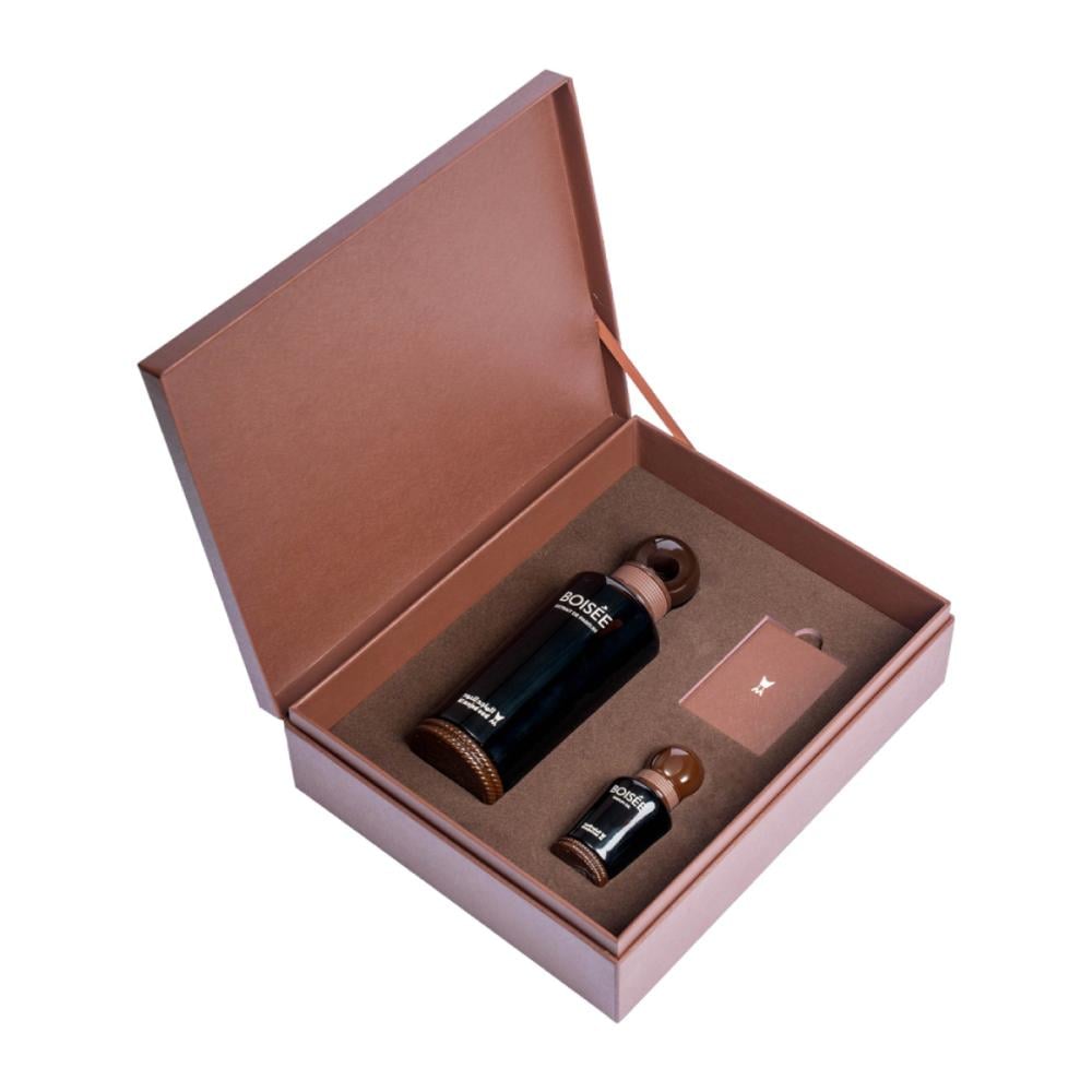 Al Majed Oud Boisee Gift Set (Extrait de Parfum 100ml + Perfume Oil 15ml) - front
