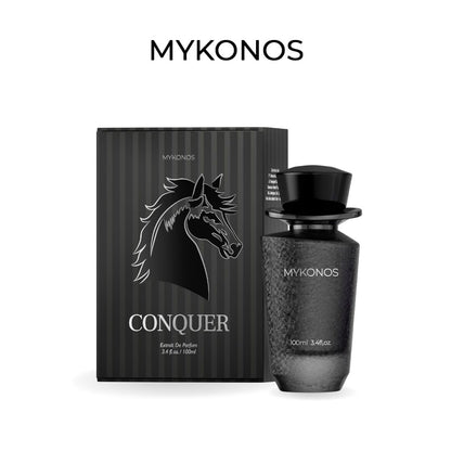 Mykonos Conquer 100ml bottle
